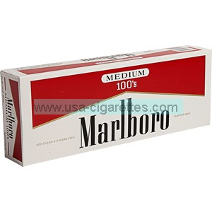 Marlboro Red Label 100's box cigarettes